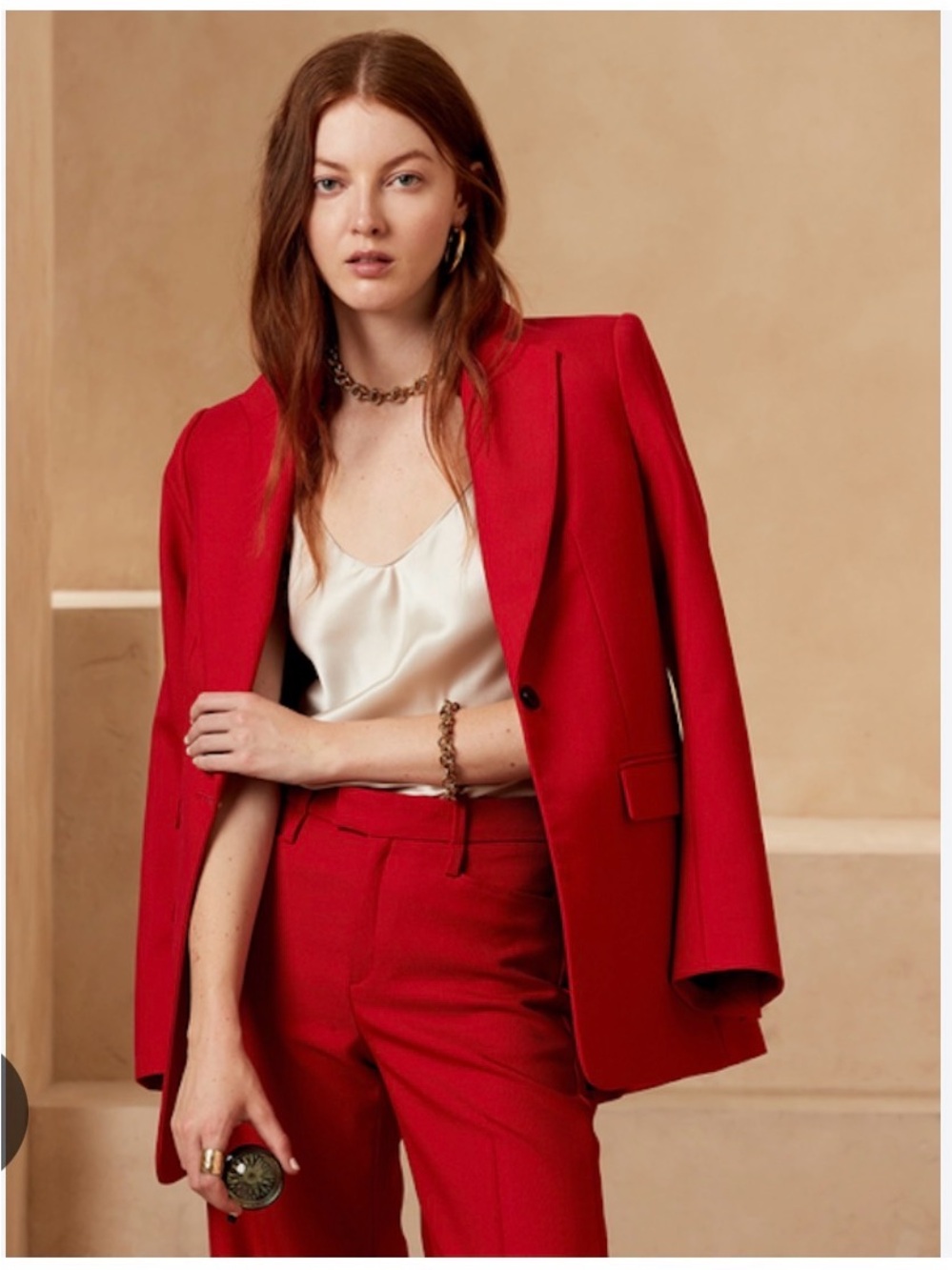 Banana Republic Tailored Wool Blazer